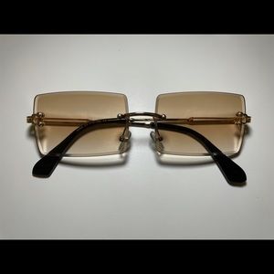 Glasses brown
